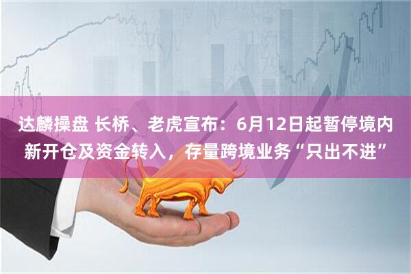 达麟操盘 长桥、老虎宣布：6月12日起暂停境内新开仓及资金转入，存量跨境业务“只出不进”